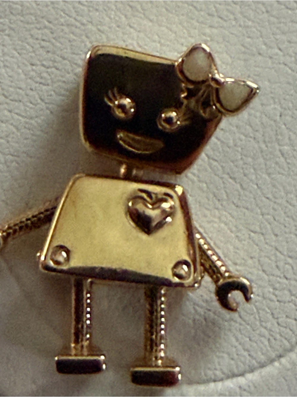 AUTHENTIC PANDORA BELLA BOT CHARM